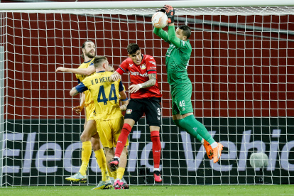 El ecuatoriano (i) jugó como lateral por izquierda este domingo 16 de abril.