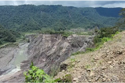 Captura. Los habitantes registraron en vídeos la situación del lugar.