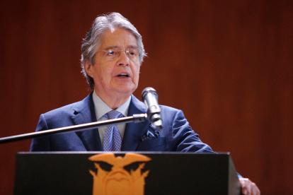 Momento. Asambleístas impulsaron un juicio político contra el presidente Guillermo Lasso por el presunto delito de peculado.