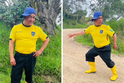 Ángel Polivio Paqui tiene 46 años.