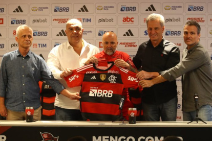 El DT argentino es el nuevo entrenador de Flamengo.