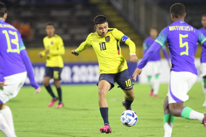 Ecuador empató con Brasil en el Sudamericano sub-17