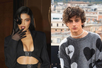Kylie Jenner y Timothée Chalamet, la nueva pareja de Hollywood.