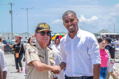El coronel Javier Buitrón asumió el comando de la Subzona 8 de la Policía Nacional en Esmeraldas en marzo de 2023