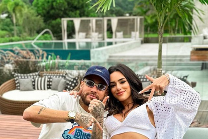 La familia del jugador brasileño Neymar Jr. crece con la llegada de un nuevo bebé junto a su novia Bruna Biancardi