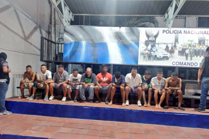 Los detenidos pertenecerían a la banda criminal "Las Águilas".