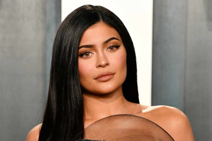 Kylie Jenner en la fiesta de los Oscars de Vanity Fair en 2020.