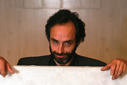 Alberto Vega en una imagen de archivo, cuando era una de las primeras figuras de la televisión chilena.