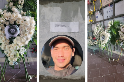 Álex Paredes fue sepultado a las 11:00 de este 20 de abril.