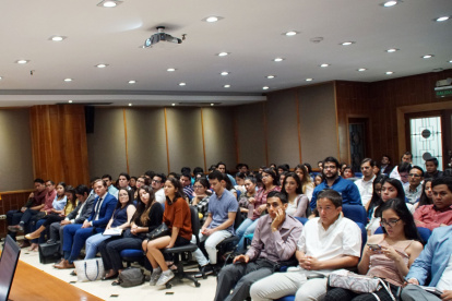 Evento. El auditorio Leonidas Ortega será la sede del conversatorio.