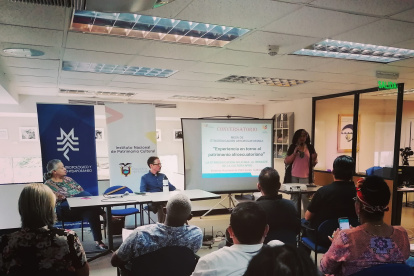 El conversatorio sobre el patrimonio afro fue analizado en el conversatorio del pasado miércoles 19 de abril.