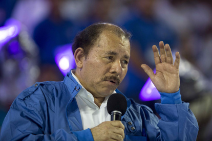 Fotografìa de archivo del presidente de Nicaragua, Daniel Ortega. EFE/Jorge Torres