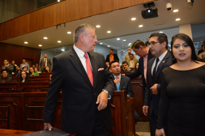 Información. Riofrío dio a conocer que este mes inicio un examen especial al seguimiento de recomendaciones que la Contraloría hizo a Flopec.