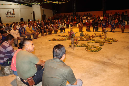 Acto. La comunidad y autoridades de Archidona fueron invitadas al ritual ancestral.