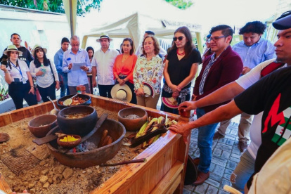 Tradición. En el museo se observa una réplica de cocina.