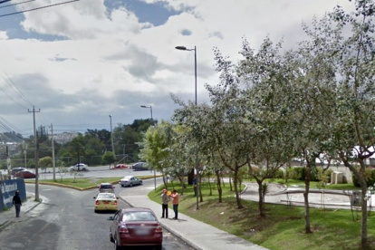 Referencia. En este sector se produjo el intento de asalto.