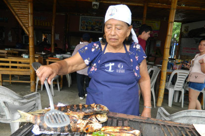 Olga Jordán, de 75 años, estará presente en el festival de la lisa