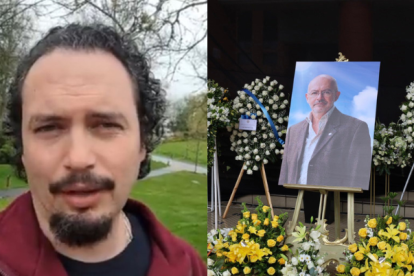 En un video de dos minutos y viento segundos, el cantante destacó la vida del académico