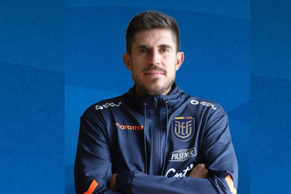 Diego Martínez entrenador de Ecuador Sub-17.