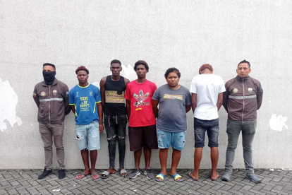 Sospechosos. Cinco personas detenidas son investigadas por la muerte de Víctor Velásquez Almeida.