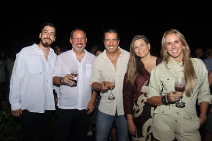 Pablo Gómez, Xavier Rivera, José Javier Guarderas, Monica Fistrovic y Clare Bonnard.