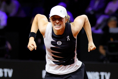 La polaca, de 21 años, llega de ganar el fin de semana pasado en el torneo de Stuttgart. Hoy debuta en el Madrid Open ante Julia Grabher.