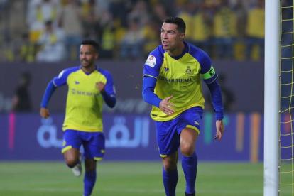Cristiano volvió a anotar en Arabia.