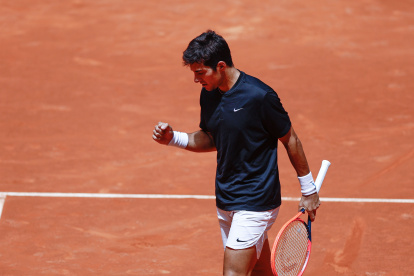 El tenista chileno Christian Garín llega por primera a tercera ronda de Madrid.