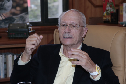 Entrevista a Carlos Montúfar, director del Consejo Académico de la Universidad San Francisco, en Cumbaya.