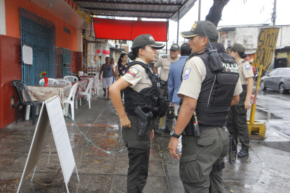 Imagen referencial del trabajo que realizan los policías.