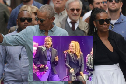 Michelle Obama en su paseo por Europa.