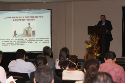 Referencial.- Una conferencia sobre talento humano que se dio en Guayaquil en el pasado.