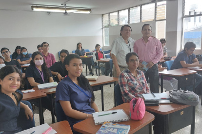 Los estudiantes de la carrera de Medicina retornaron a la presencialidad hace dos semanas.