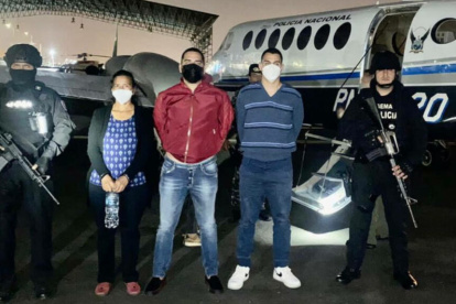 Juicio. Leandro Norero (centro) fue asesinado en la cárcel, pero el proceso penal sigue para sus dos hermanos (en la foto) y su esposa.