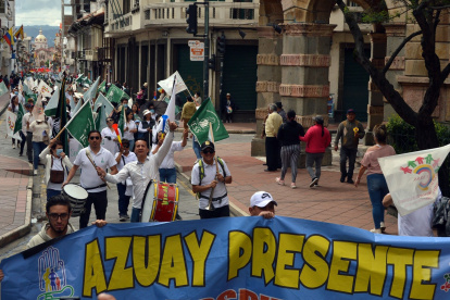 Organizaciones sociales, sindicales y más realizaron machas demandando mejoras laborales.
