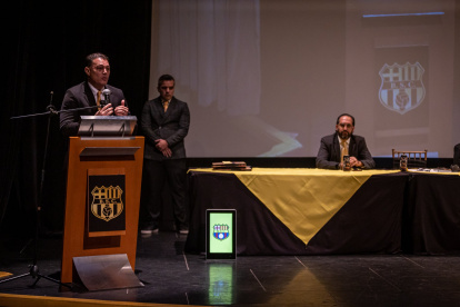 Alfaro Moreno, presidente de Barcelona.