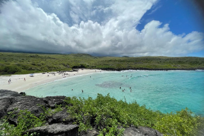 Puerto Chino es una de las payas con el agua más cristalina y la arena más blanca y fina que se encuentra en la isla San Cristóbal