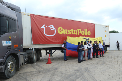 El envío se realizó este 2 de mayo, por vía marítima.