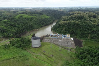 Imagen referencial de la presa Daule-Peripa.