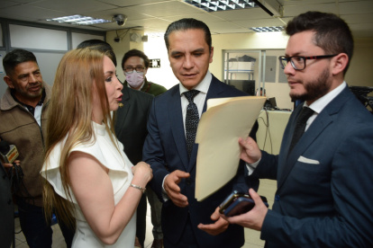 Recurso. El presidente del Consejo de la Judicatura Wilman Terán acudió a una acción para pedir recursos.