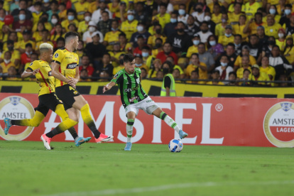 Barcelona buscará nuevamente ganarle en el monumental a un equipo brasileño por Copa Libertadores.