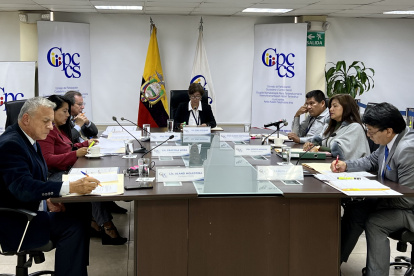 Pleno. El Cpccs comenzó a sesionar a las 14:30 de este miércoles 3 de mayo de 2023.