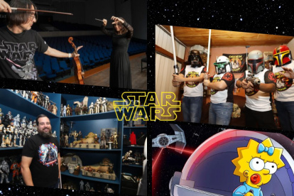 Fanáticos de la saga Star Wars en Ecuador.