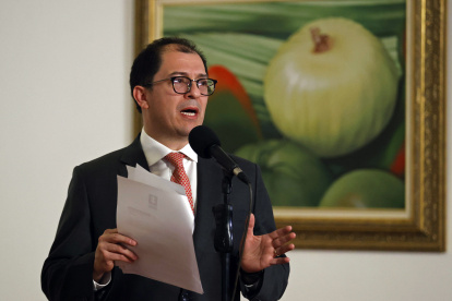 El fiscal general, Francisco Barbosa, en una fotografía de archivo.
