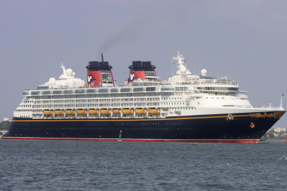 Nave.- El crucero de Disney Cruise.