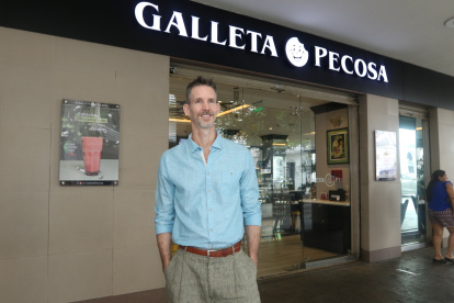 Figura. Peder Jacobson, gerente general de Galleta Pecosa.