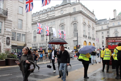 Los ecuatorianos en Reino Unido también se hicieron presentes en la celebración por la Coronación de Carlos III