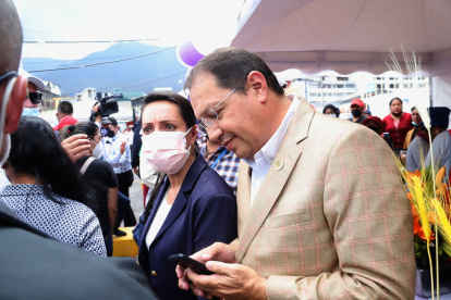 Período. Santiago Guarderas asumió el cargo en septiembre de 2021, tras la destitución de Jorge Yunda.