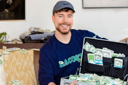 MrBeast es la persona con más seguidores en YouTube (151M).