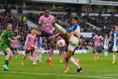 Everton celebra estos 3 puntos de oro ya que lo aleja de la zona de descenso.